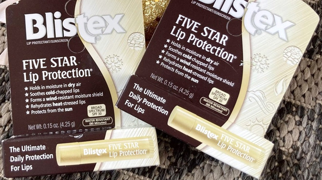 Blistex Five Star Lip Protection Lip Balms