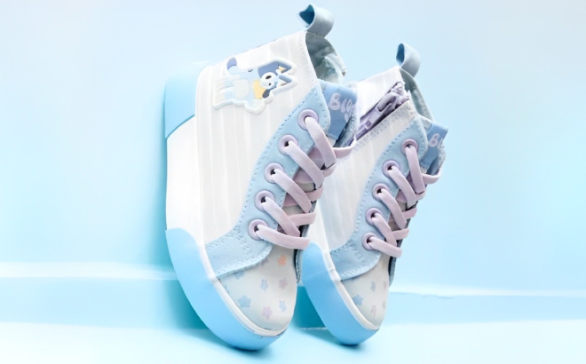 Bluey Toddler High Top Shoes