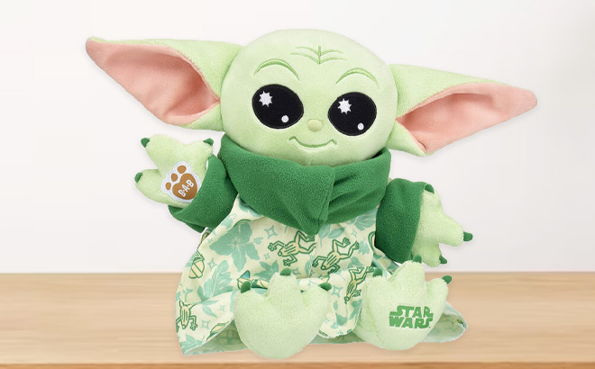 Build A Bear Star Wars Summer Grogu Stuffer Animal