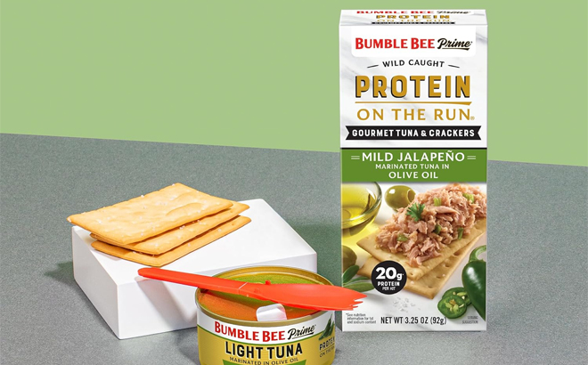 Bumble Bee Prime Protein on the Run Tuna Snack Kit