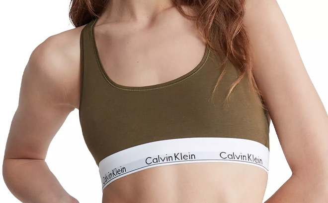 Calvin Klein Bralettes in Green