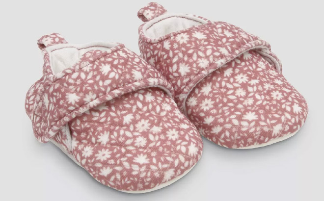 Carters Just One You Baby Quilted Slippers