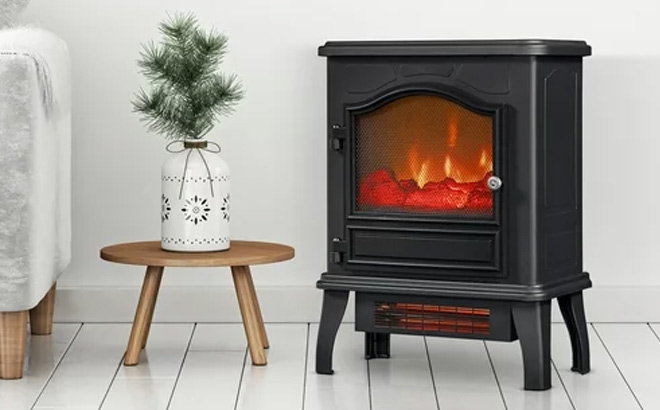 ChimneyFree Electric Stove Heater n Black