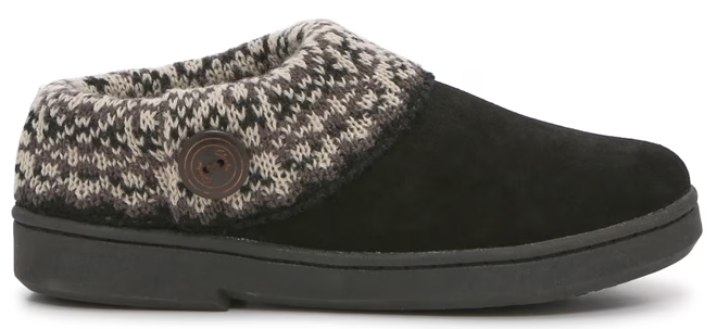 Clarks Sweater Clogs in black