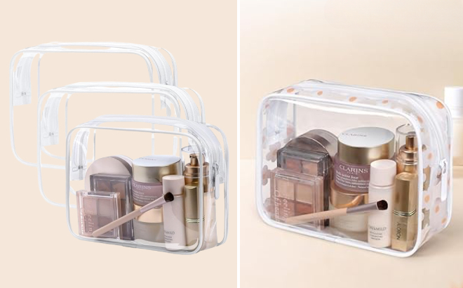 Clear Makeup Bag