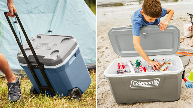 Coleman 60 Quart Wheeled Cooler