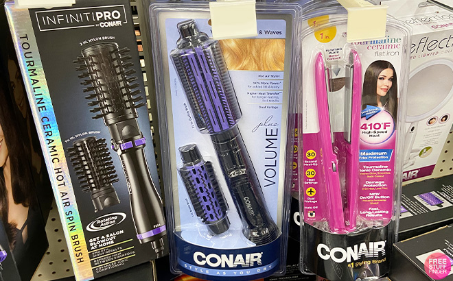 Conair 2 in 1 Hot Air Curling Combo