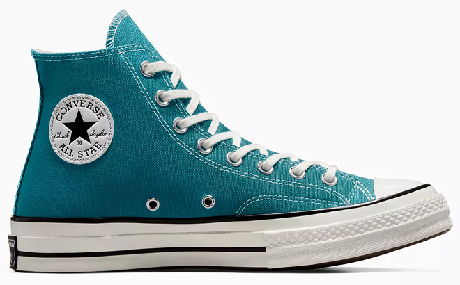 Converse Mens Chuck 70 Fall High Top Sneakers in Blue