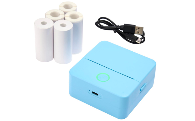 Core Innovations Blue Mini Printer