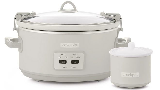 Crockpot 7 Quart Cook Carry Slow Cooker and Food Warmer