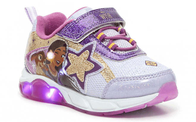 Disney Princess Toddler Wish Light Up Sneakers