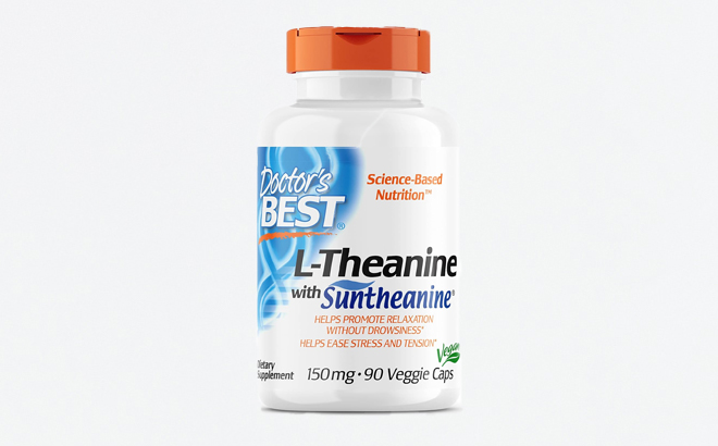 Doctors Best 90 Count L Theanine Contains Suntheanine