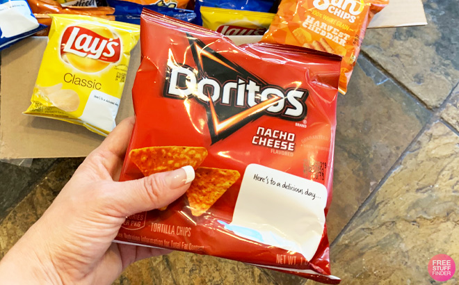 Doritos 40 Pack Nacho Cheese Flavored Tortilla Chips