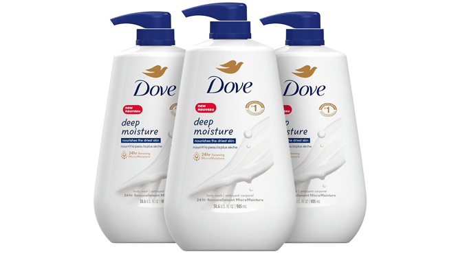 Dove Body Wash 3 Pack 1