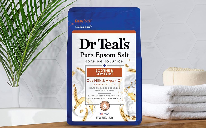 Dr Teals Soothe Comfort Pure Epsom Salt Soak