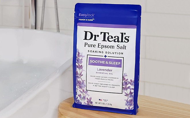 Dr Teals Soothe Sleep Pure Epsom Salt 3 lb