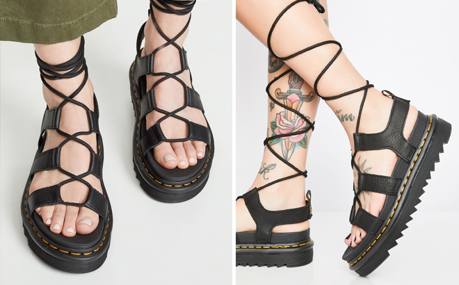 Dr Martens Nartilla Platform Sandal Womens