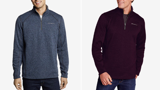 Eddie Bauer Mens Radiator Fleece Pullover