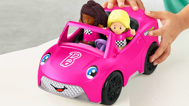 Fisher Price Barbie Toddler Toy Car Convertible