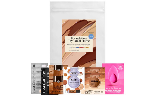 Foundation Sample Bag 10 Redeemable Voucher