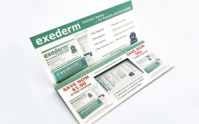 Free Exederm Flare Control Cream Sample