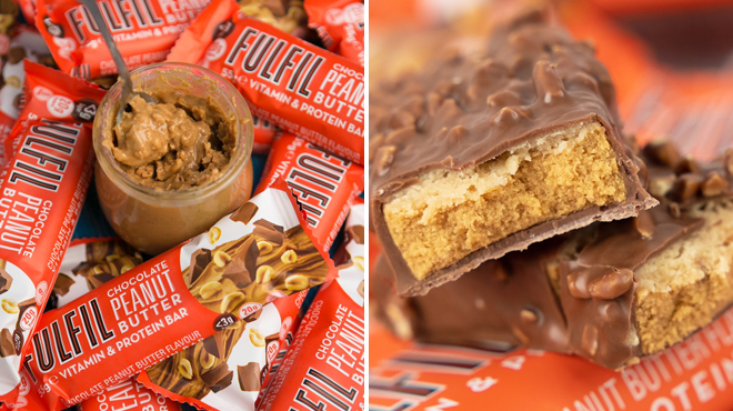 Fulfil Vitamin Protein Bars in Chocolate Peanut Butter Flavor