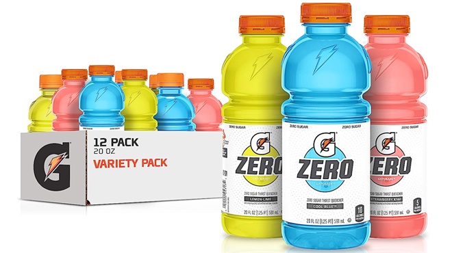 Gatorade Zero Sugar 12-Pack for $9 Shipped at Amazon | Free Stuff Finder