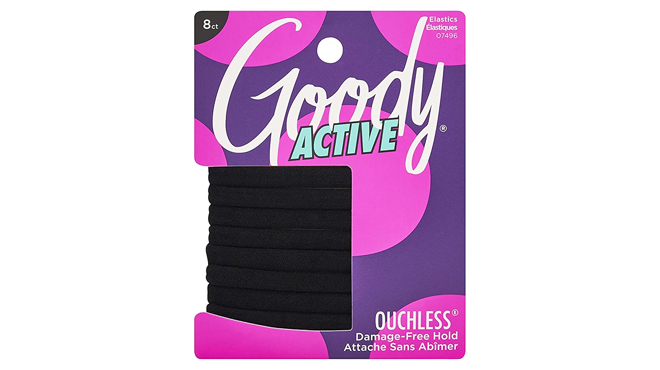 Goody 8 Count Thick Hair Ties Ouchless