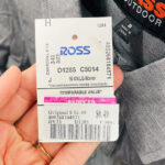 Hand Holding a Ross Reduced 49 Cent Sale Tag