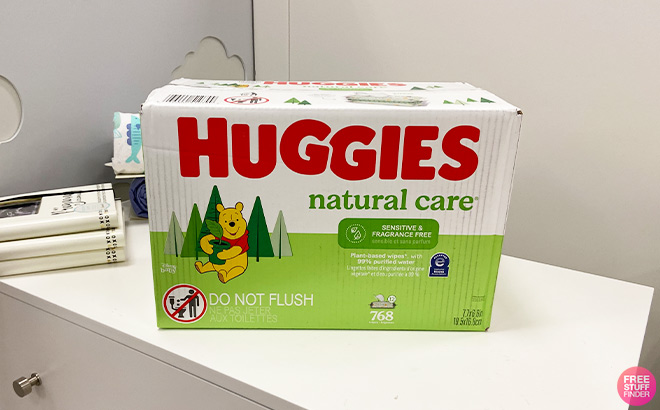 Huggies Natural Care Sensitive Baby Wipes