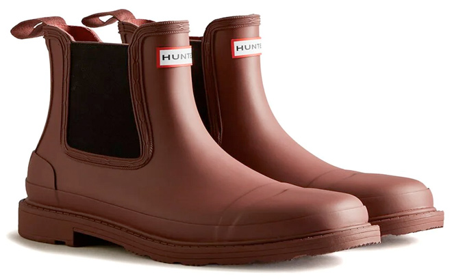 Hunter Refined Commando Chelsea Boot