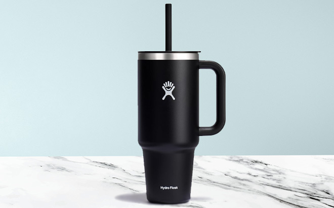 Hydro Flask All Around Travel Tumbler in Black Color