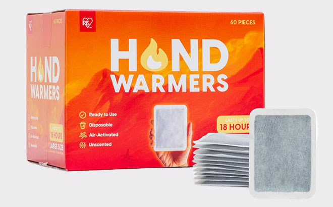 IRIS USA Inc Hand Warmers 60 Individual Warmers