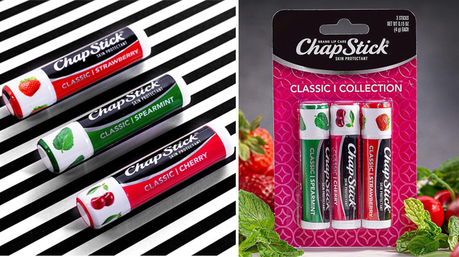 Images of ChapStick Variety Pack Lip Balm 3 Count