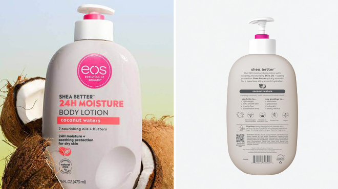 Images of Eos Shea Better Body Lotion Coconut Waters Scent