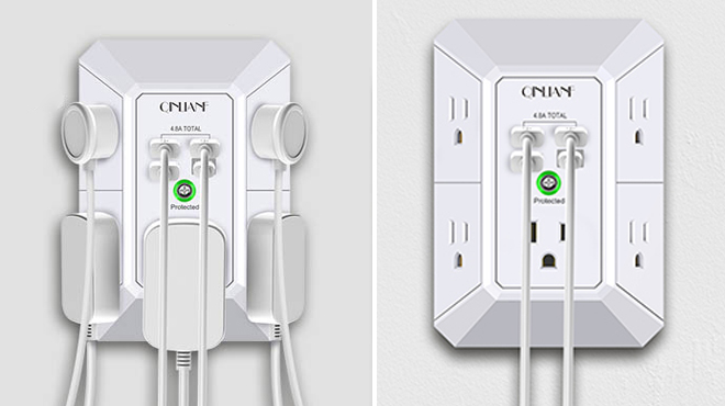 Images of QINLIANF Surge Protector USB Wall Charger