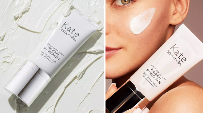 Images of a Kate Somerville Daily Deflector Mineral Face Sunscreen