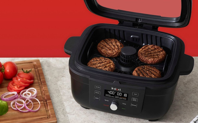 Instant Pot Smokeless Indoor Grill & Air Fryer