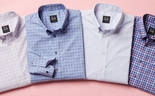 Jos A Bank Mens Dress Shirts