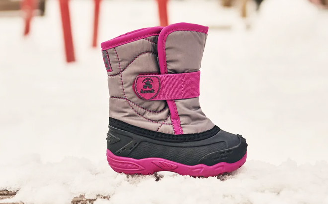 Kamik Snowbug 5 Snow Pink Kids Boots