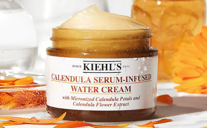 Kiehls Calendula Serum Infused Water Cream Duo