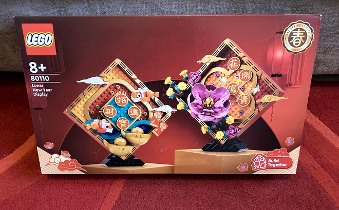 LEGO Lunar New Year Display 80110 Building Toy Set on the Floor