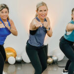 Ladies working out at Get Healthy U TV