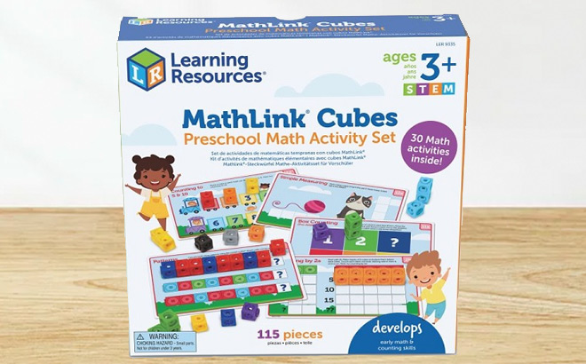 Learning Resources 115 Piece MathLink Cubes