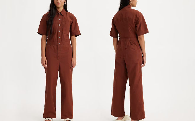 Levis Womens Short Sleeve Boilersuit