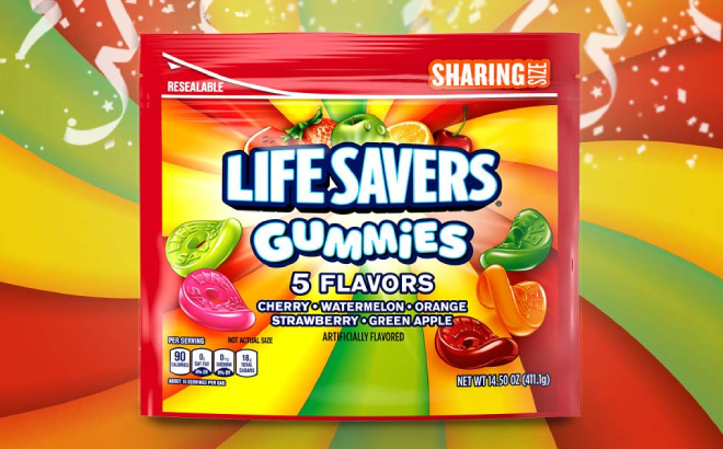 Life Savers Gummy Candy Sharing Size Bag