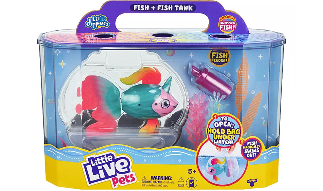 Little Live Pets Fantasea Lil Dippers Fish and Tank