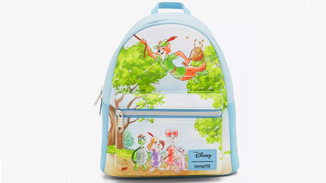 Loungefly Disney Robin Hood Flying Mini Backpack