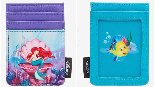 Loungefly Disney The Little Mermaid Ariel Shell Cardholder 1