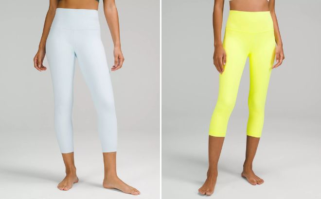 Lululemon Align High Rise Pant and Crop